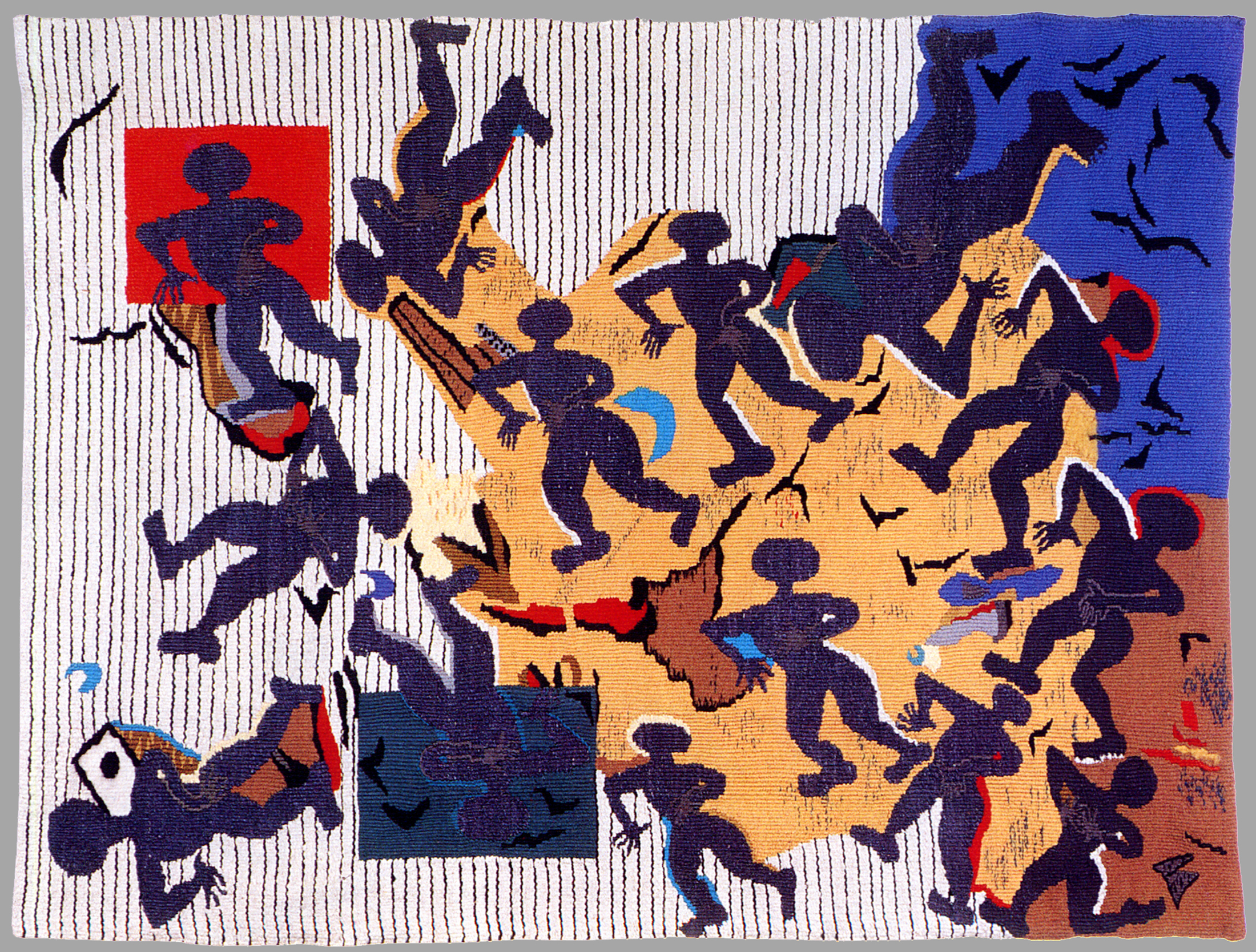 FRUCHTBARKEITSTANZ, 110 x 150 cm, 1991, Privatsammlung, Foto: Artner